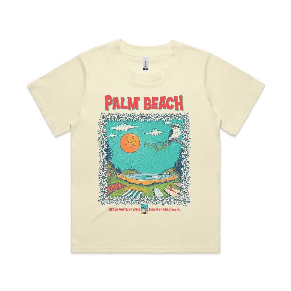 LADIES BWS X BEN BROWN PALMY COLOUR COLAB TEE